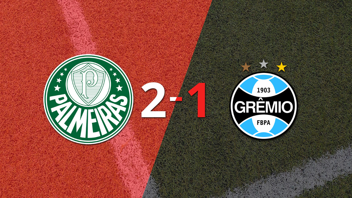 Marlon Freitas se destacó con un doblete en la victoria de Palmeiras sobre Grêmio