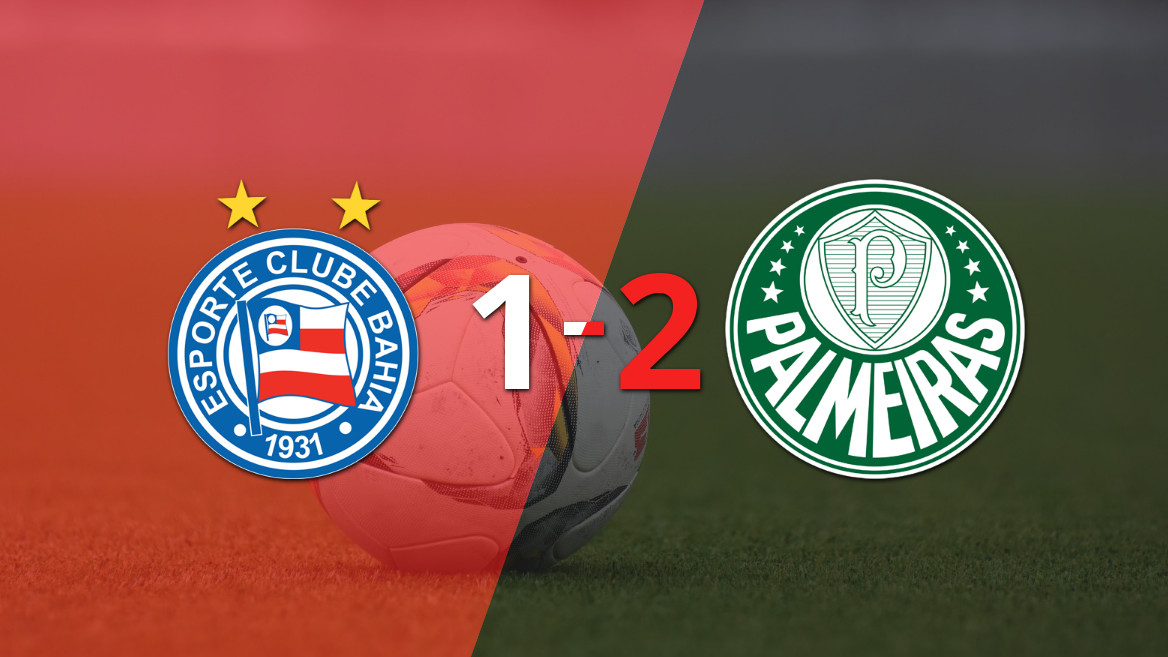 Palmeiras secures a narrow victory over Bahia with a last-minute goal