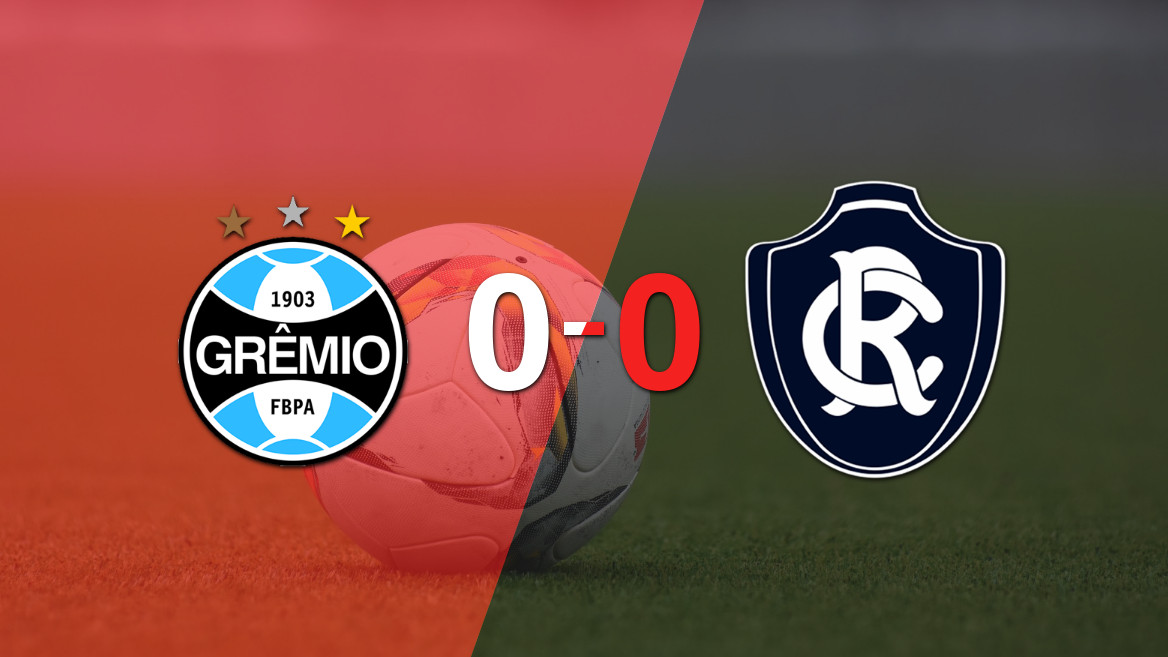 Grêmio y Remo luchan en un empate sin goles