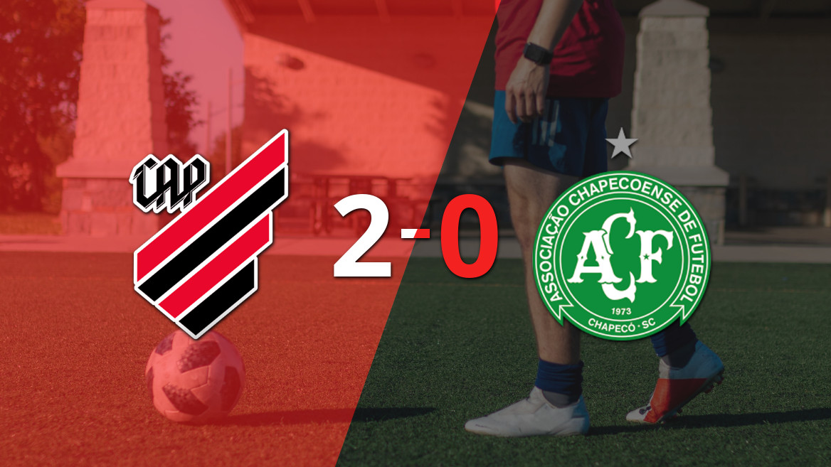 Victoria convincente de Athletico Paranaense contra Chapecoense