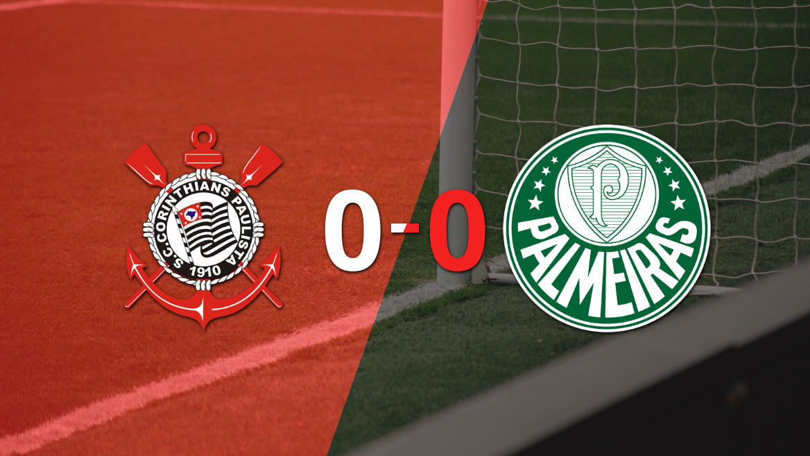 Corinthians y Palmeiras empatan sin goles en el Derby Paulista celebrado en la Arena Corinthians