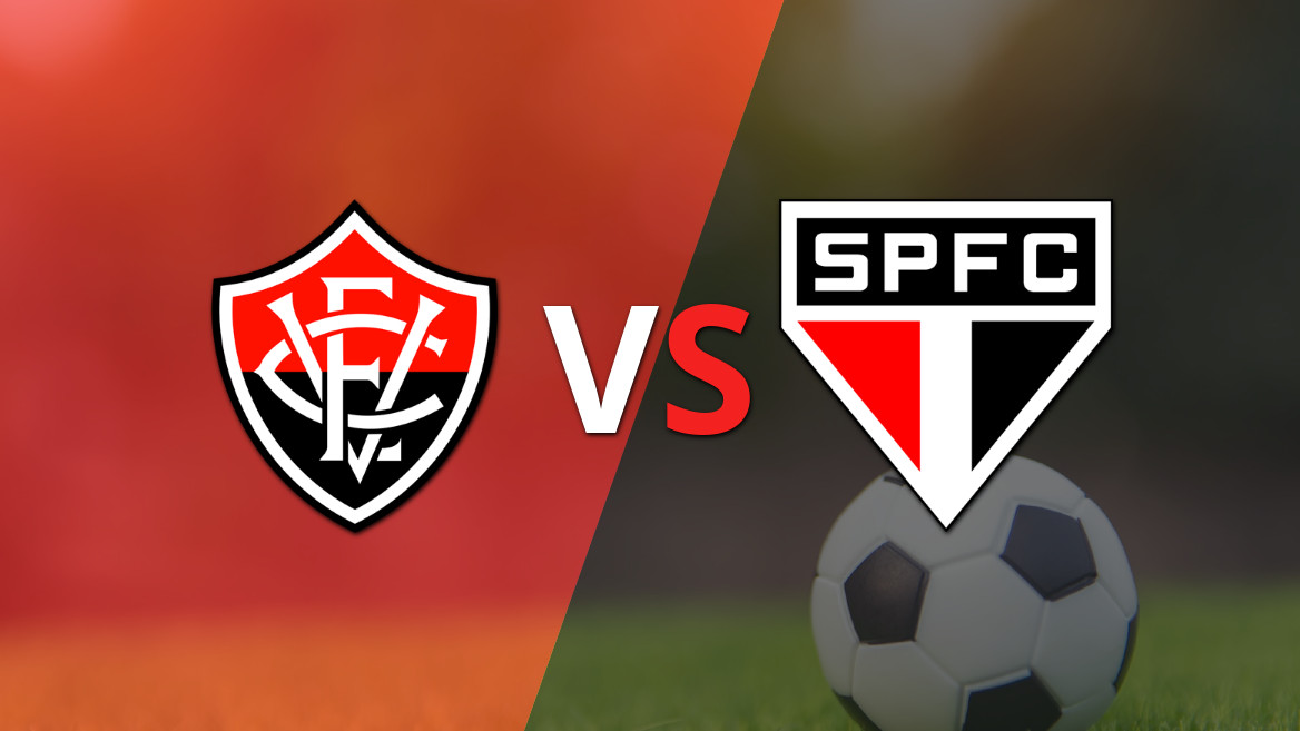 EN VIVO: Vitória dominó a São Paulo con un 2-0 en un partido electrizante