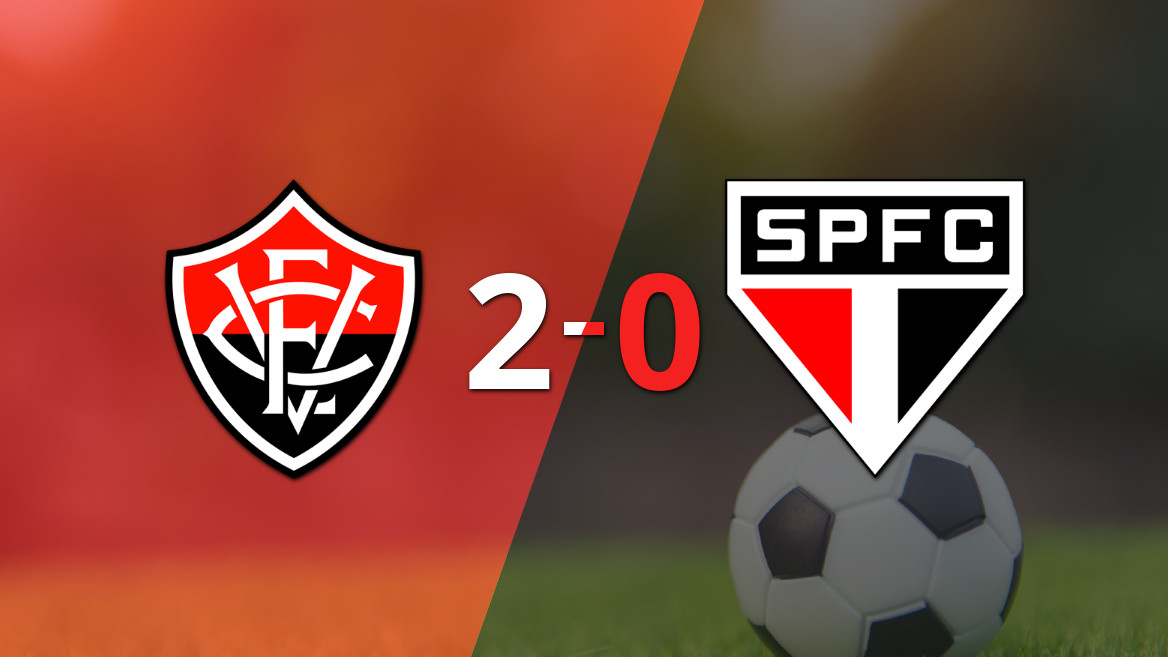 Vitória se impone a São Paulo en un vibrante encuentro con un 2-0