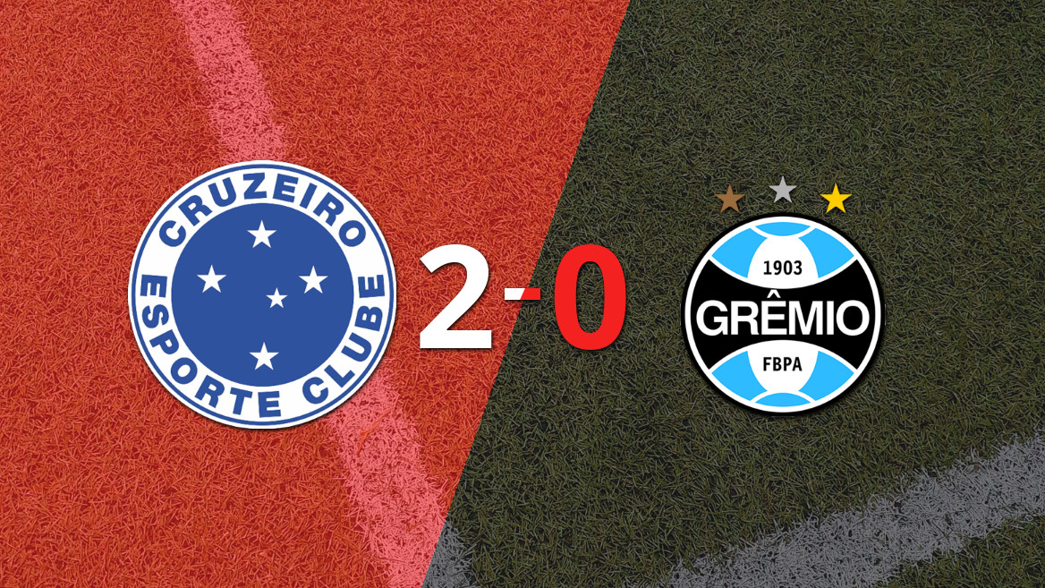 Grêmio sucumbió ante Cruzeiro por 2-0