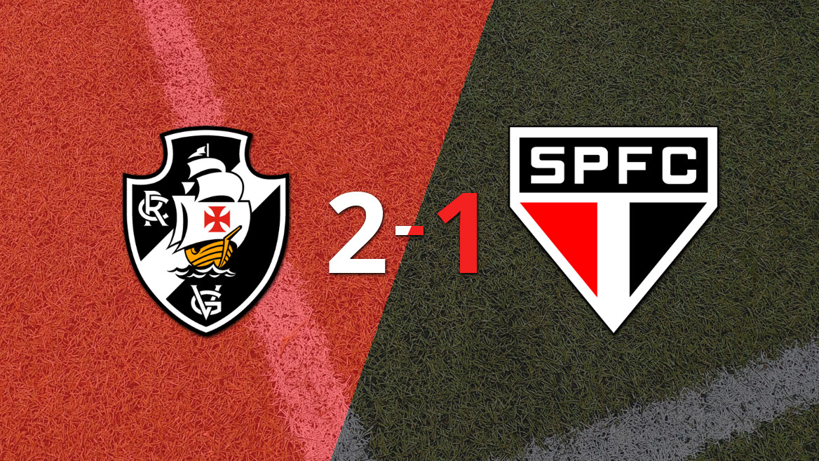 Remontada épica: Vasco da Gama supera a São Paulo en el último suspiro