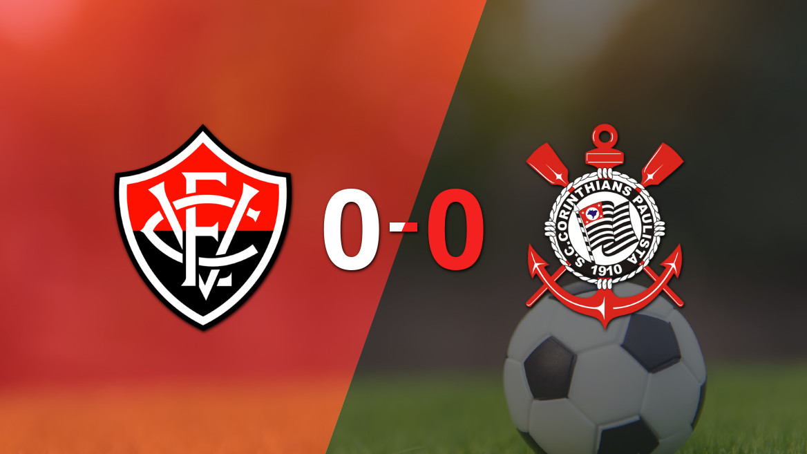 Empate sin goles entre Vitória y Corinthians en Barradão