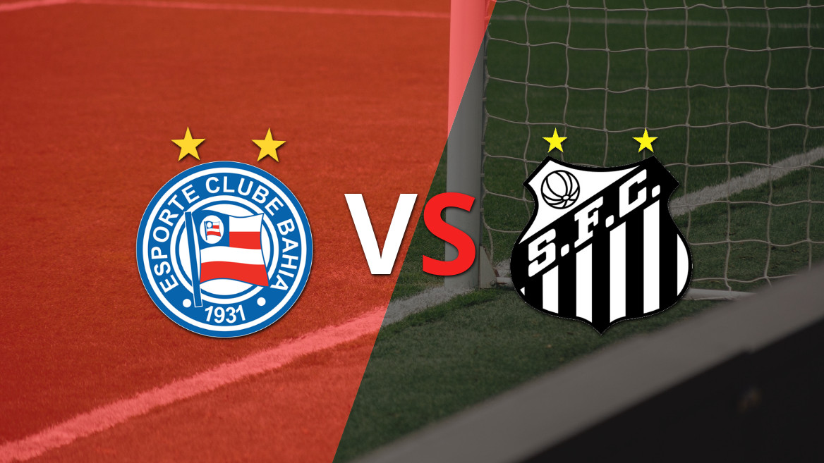 Previa: Bahia y Santos se enfrentarán en el Fonte Nova por la fecha 13