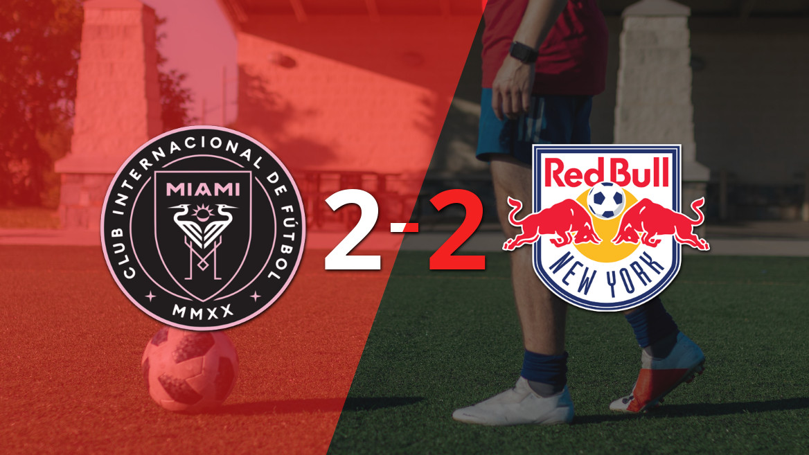 Inter Miami e New York Red Bulls empatam em emocionante partida