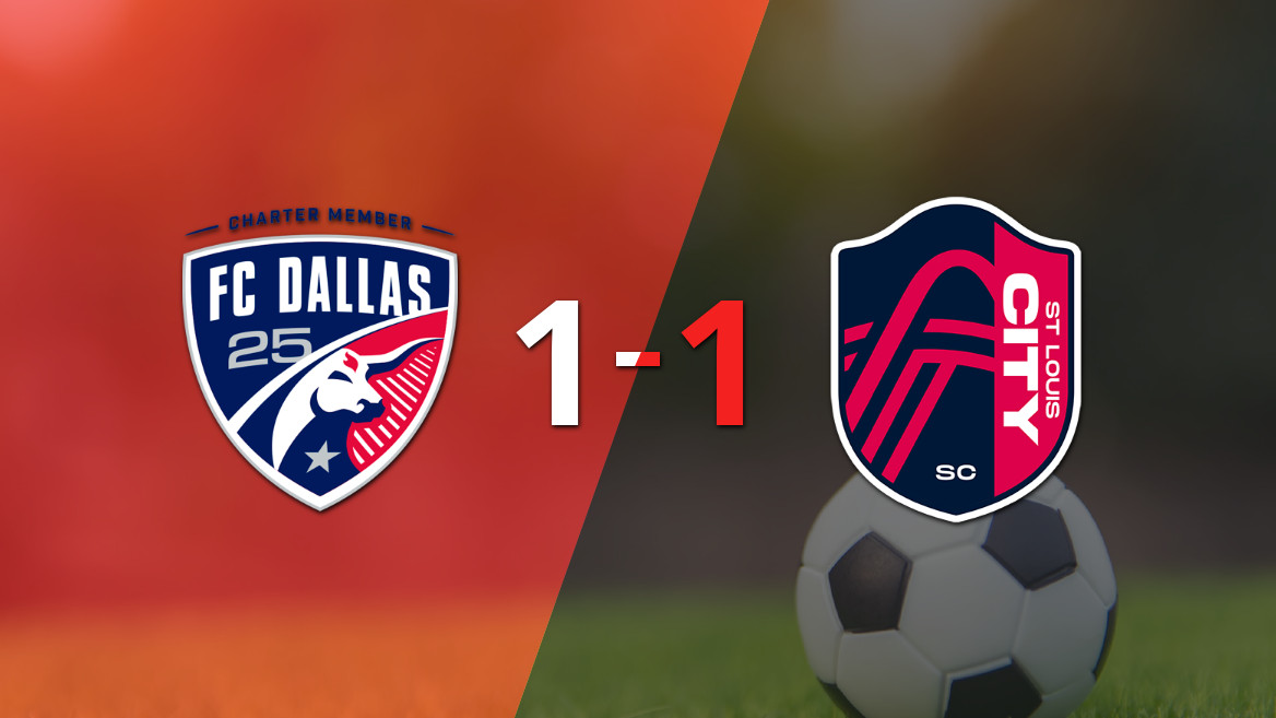 FC Dallas Settles for a 1-1 Draw Against St. Louis City in Week 7