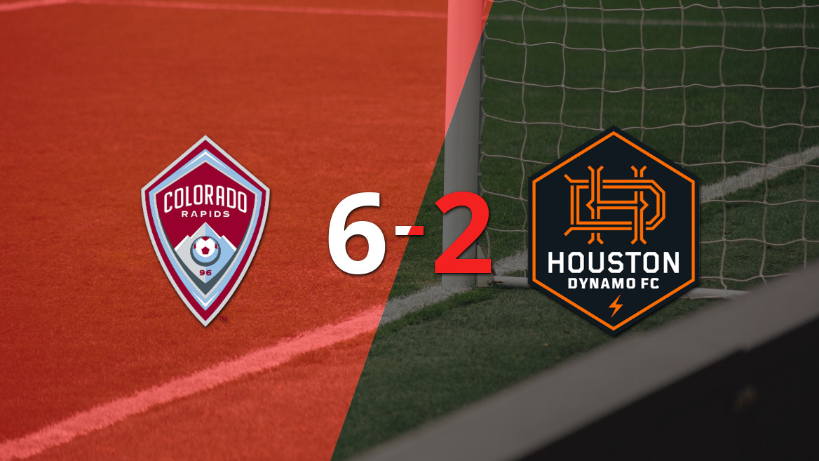 Colorado Rapids Dominates Houston with a Convincing 6-2 Victory