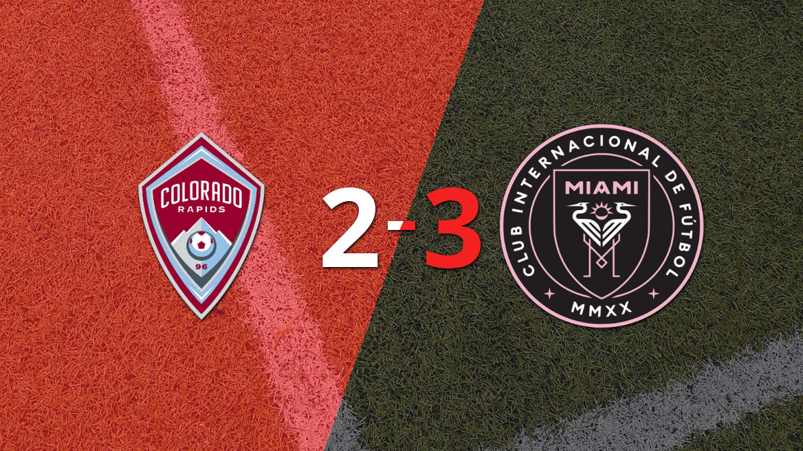 Messi brilla con un doblete en la victoria de Inter Miami sobre Colorado Rapids
