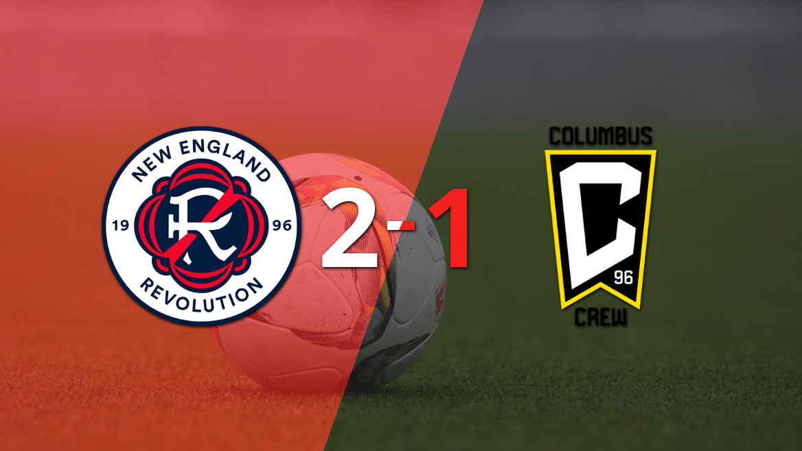 New England Revolution logra una notable remontada ante Columbus Crew