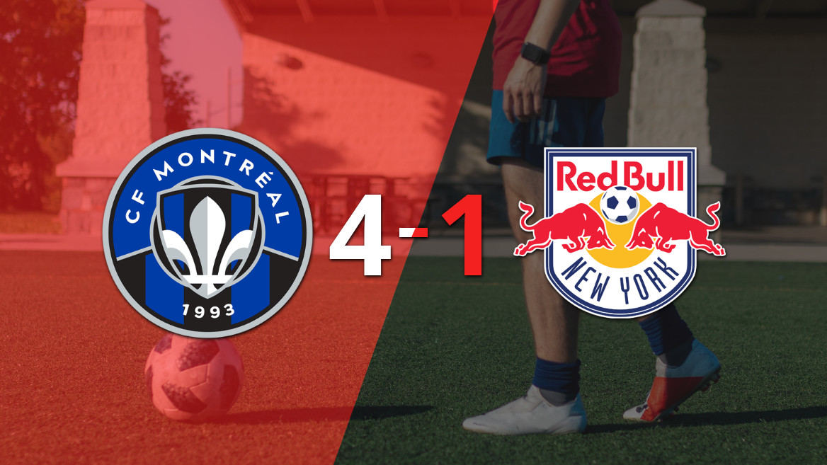 CF Montréal alcanza una victoria espectacular sobre New York Red Bulls