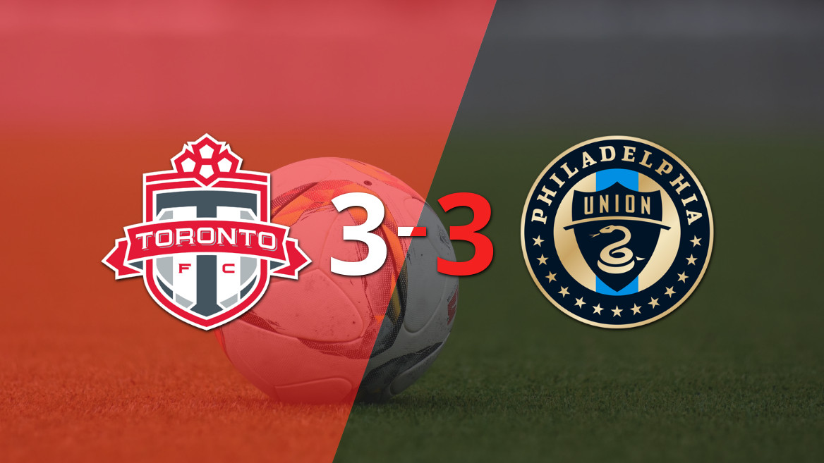 Luka Gavran salva a Toronto FC con un gol en tiempo de descuento ante Philadelphia Union