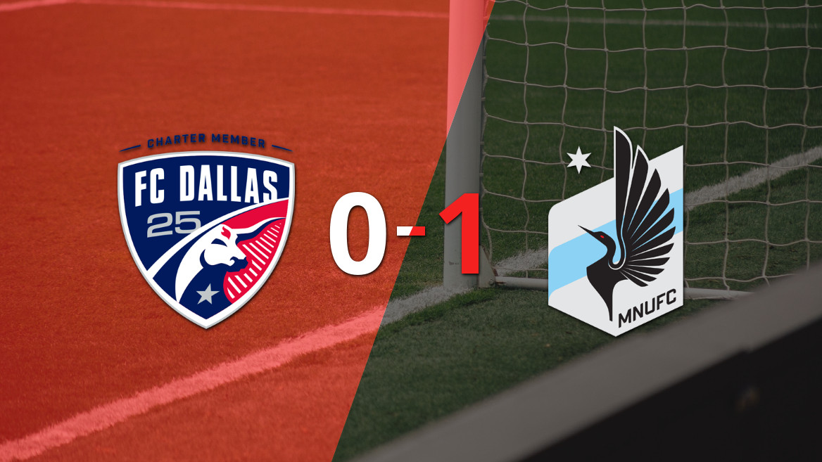 Victoria ajustada para Minnesota United sobre FC Dallas