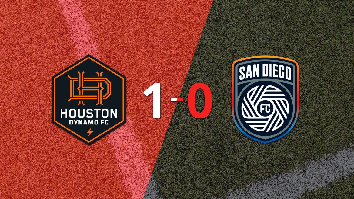 Houston se impone 1-0 ante San Diego FC