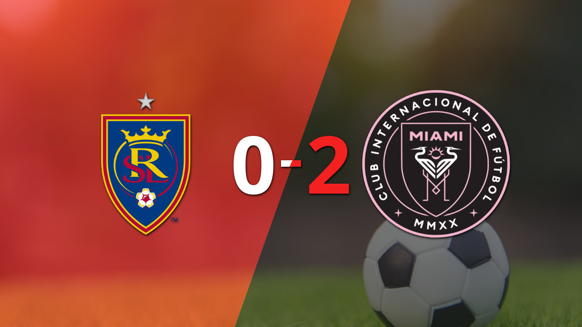 Inter Miami reafirma su dominio logrando una victoria sobre Real Salt Lake por 2 a 0