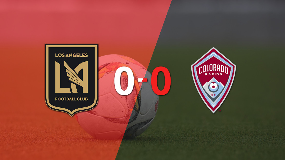Los Angeles FC y Colorado Rapids se reparten puntos en un empate sin goles