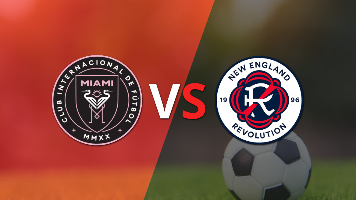 Inter Miami y New England Revolution se enfrentarán en la semana 9 de la MLS