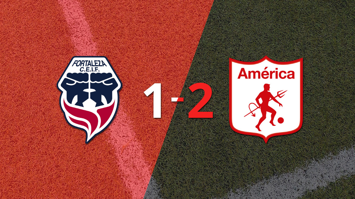América de Cali se lleva los tres puntos en un emocionante duelo ante Fortaleza FC