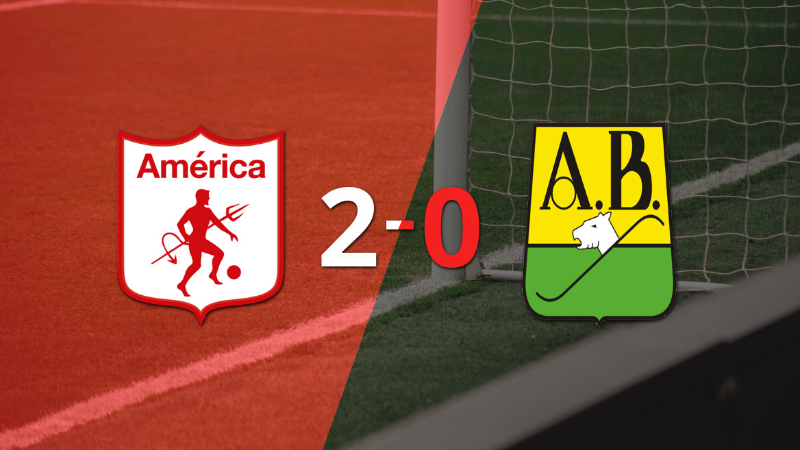 América de Cali conquista vitória em casa contra Bucaramanga por 2-0