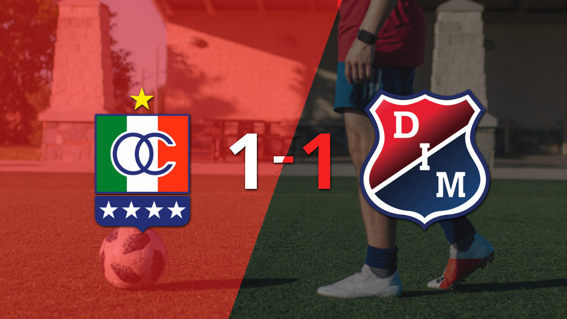 Independiente Medellín e Once Caldas terminam empatados em 1-1