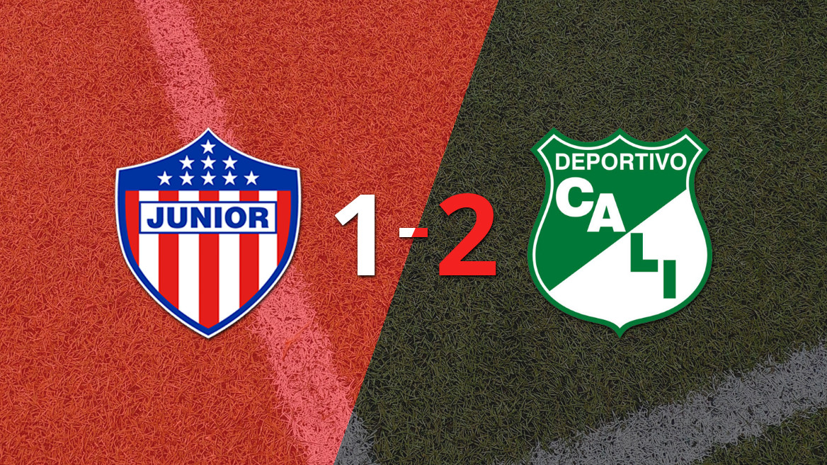 Victoria de Deportivo Cali sobre Junior con un brillante Steven Rodríguez