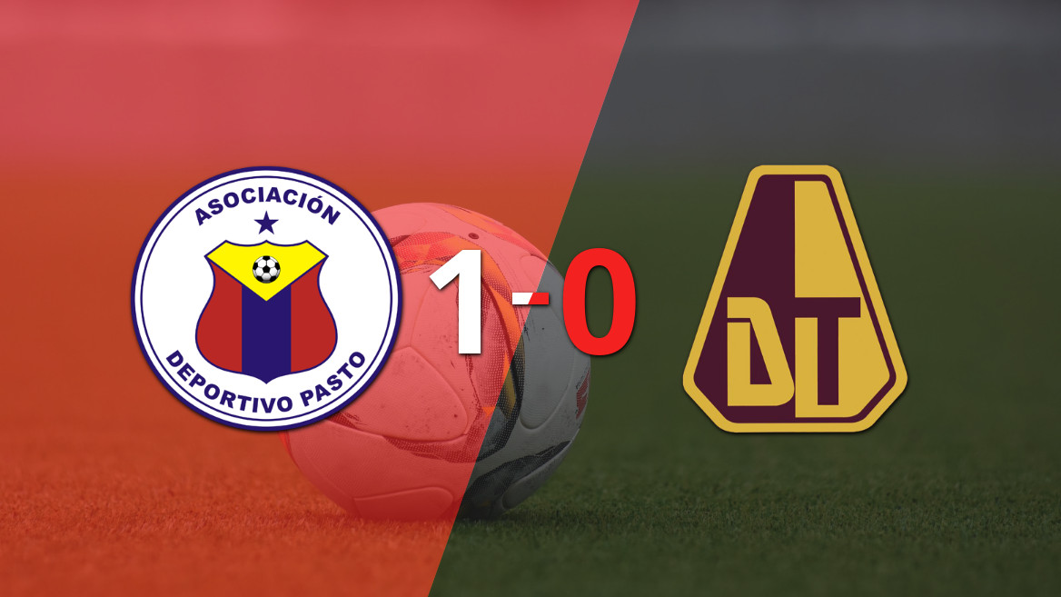 Pasto Triumphs Over Tolima 1-0 at Departamental Libertad Stadium