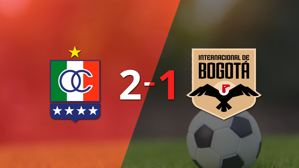 Once Caldas derrota a Internacional de Bogotá y lo envía a la segunda división