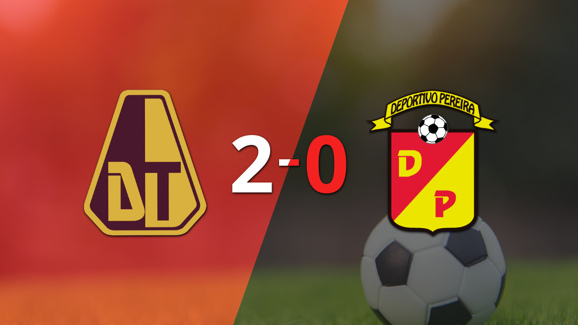 Tolima se impone a Pereira con una sólida actuación en casa