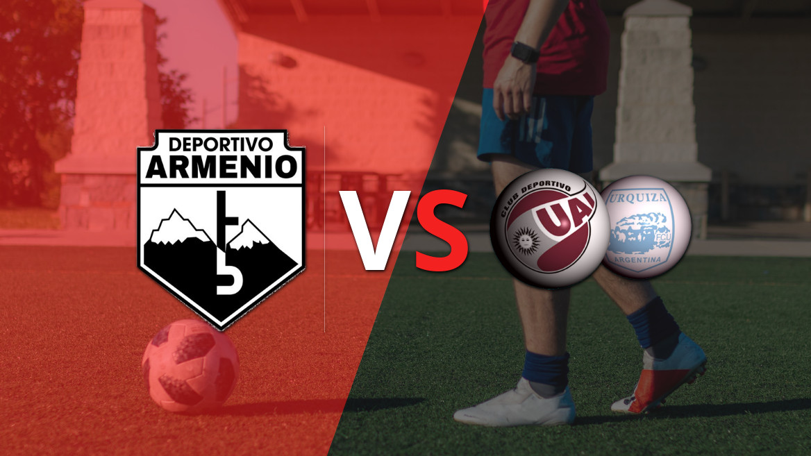 EN VIVO: Con dos goles de Jonathan Herrera, Dep. Armenio venció 2-1 a UAI Urquiza