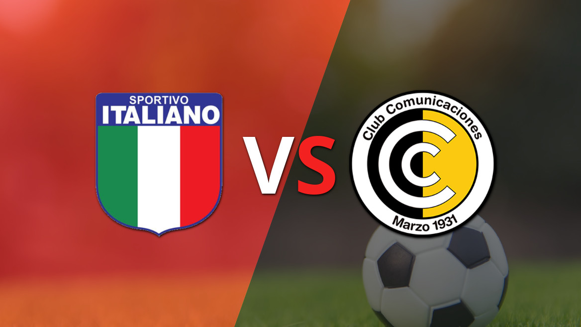 EN VIVO: Sp. Italiano resolvió su juego de la fecha 10 con un empate 1-1 frente a Comunicaciones