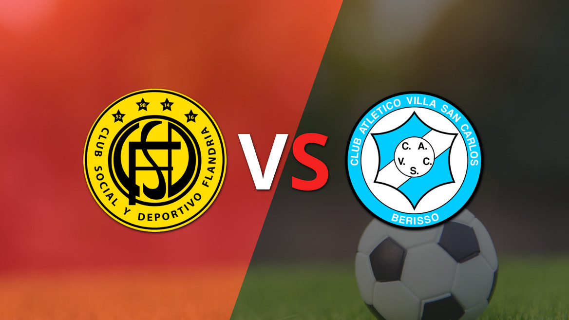 EN VIVO: Flandria y Villa San Carlos empatan 0-0 en el inicio del segundo tiempo