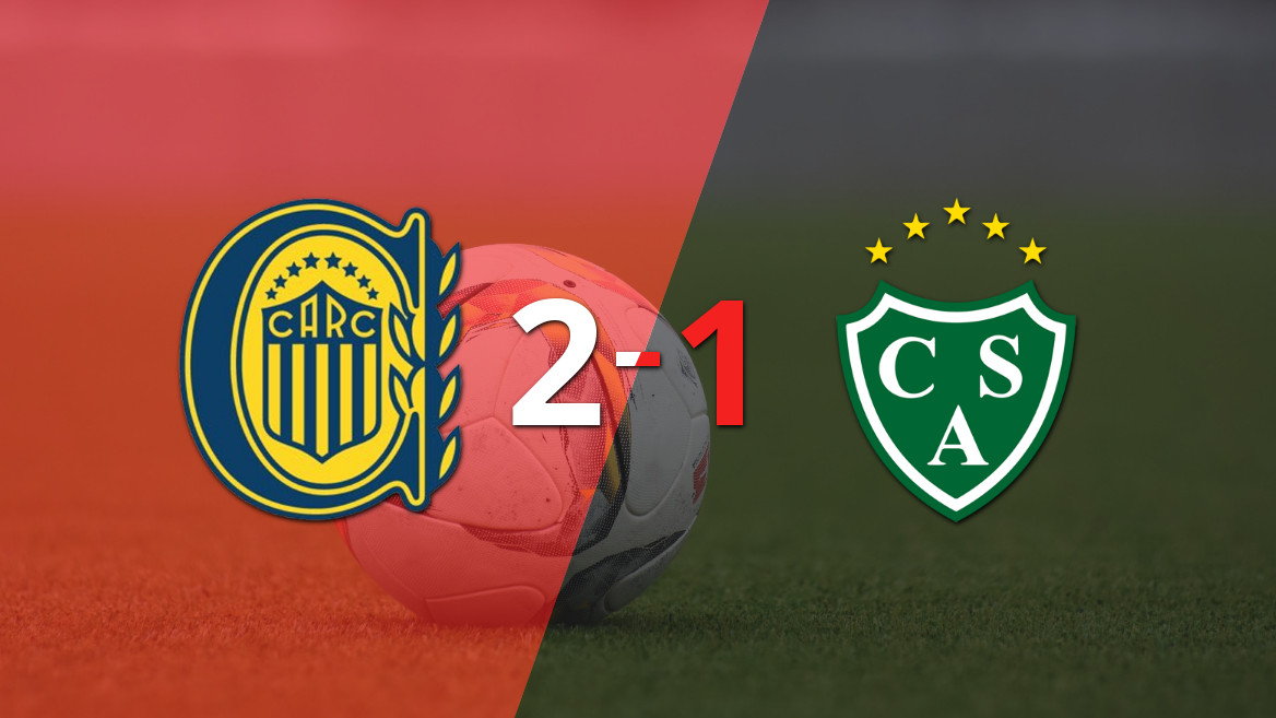 Rosario Central se lleva la victoria ante Sarmiento con un gol en el final