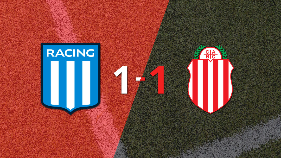 Racing Club y Barracas Central sellan un empate en el Cilindro