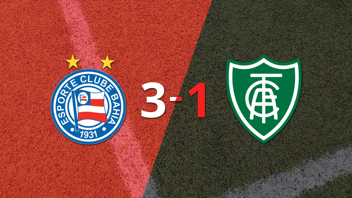 Bahia Claims Dominant 3-1 Victory Over América-MG at Home