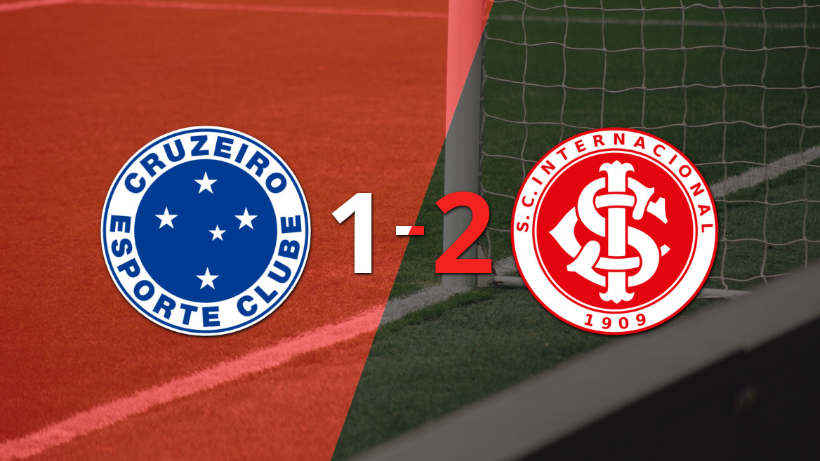 Emocionante partido concluyó con triunfo de Internacional sobre Cruzeiro