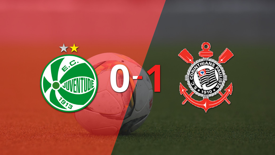 Corinthians logra una victoria ajustada ante Juventude