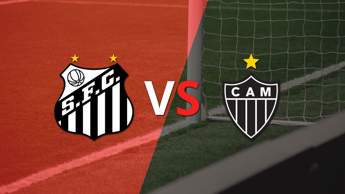 Previa del enfrentamiento entre Santos y Atlético Mineiro en la fecha 7
