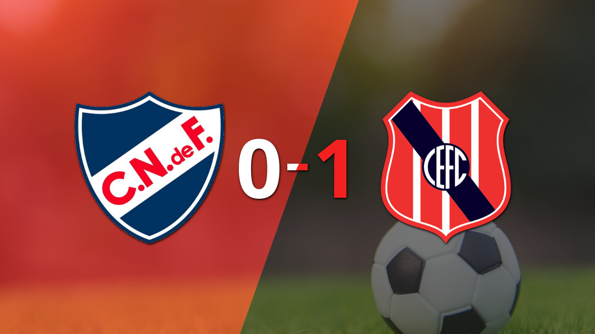 Central Español supera a Nacional con un gol en la segunda mitad