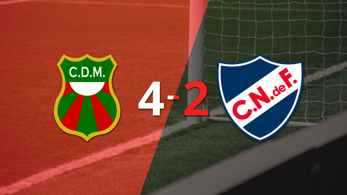 Un final dramático: Nacional cae 2-4 ante Deportivo Maldonado a pesar del esfuerzo de Nicolás López