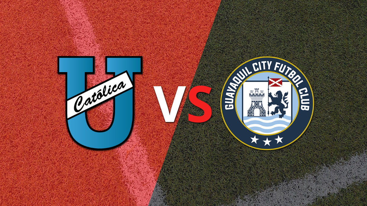 EN VIVO: U. Católica (E) liquidó con una goleada a Guayaquil City por 4 a 1