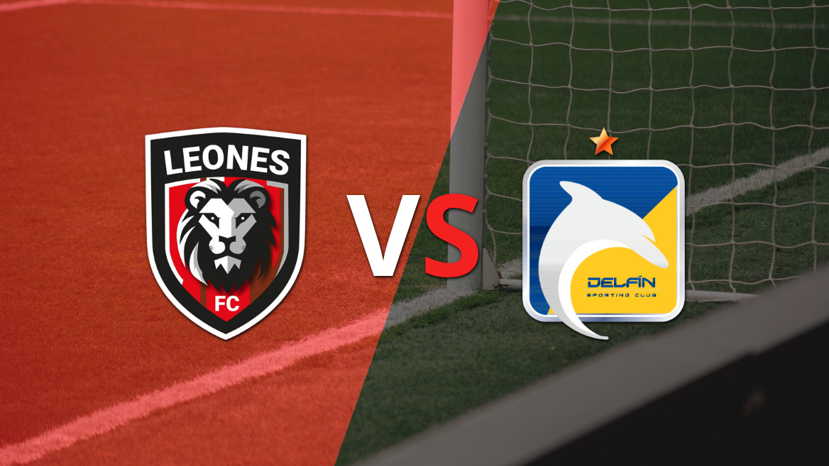 EN VIVO: Delfín perdió 1-0 ante Leones FC