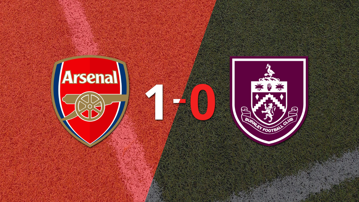Arsenal se impone 1-0 ante Burnley en el Emirates Stadium