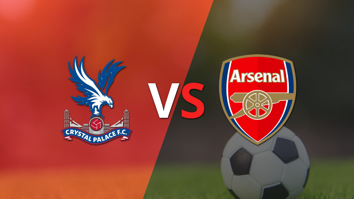 Crystal Palace busca la remontada ante un Arsenal en racha