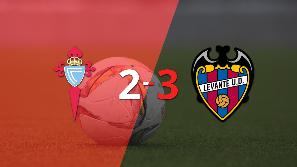 Celta cae ante Levante pese al destacado rendimiento de Jutglà