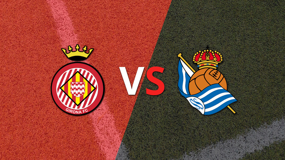 El Girona busca levantarse ante la Real Sociedad en la fecha 36