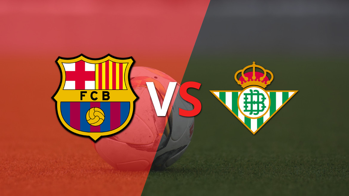 Previo al emocionante encuentro entre Barcelona y Betis en la Liga