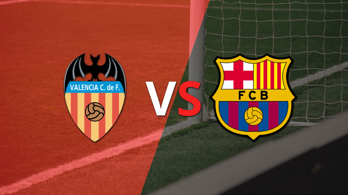Valencia y Barcelona se preparan para el gran duelo en Mestalla