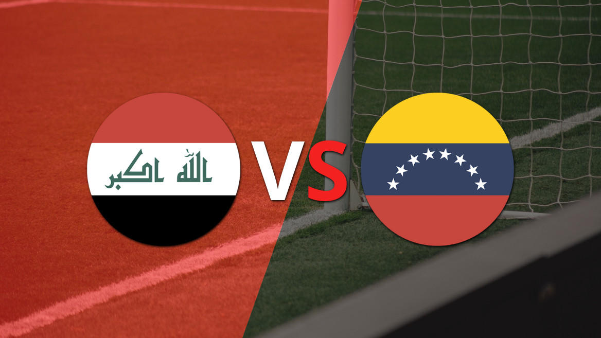 Preparativos para el amistoso entre Irak y Venezuela
